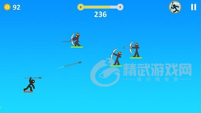 火柴人长矛勇士