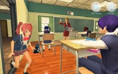 樱花高校女孩扬德学校模拟器截图