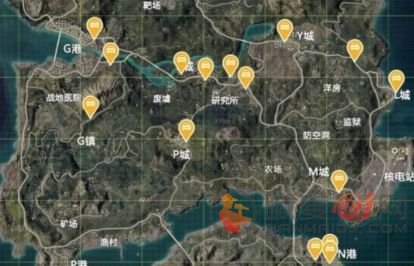 和平精英车库位置在哪？全图车库位置分布图一览[多图]图片2