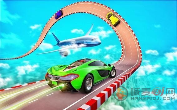 超级坡道特技赛车