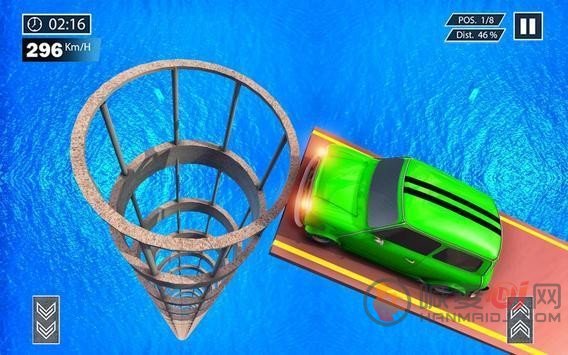 超级坡道特技赛车