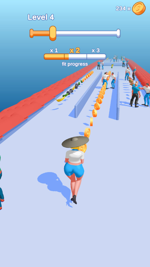 3D赛跑截图