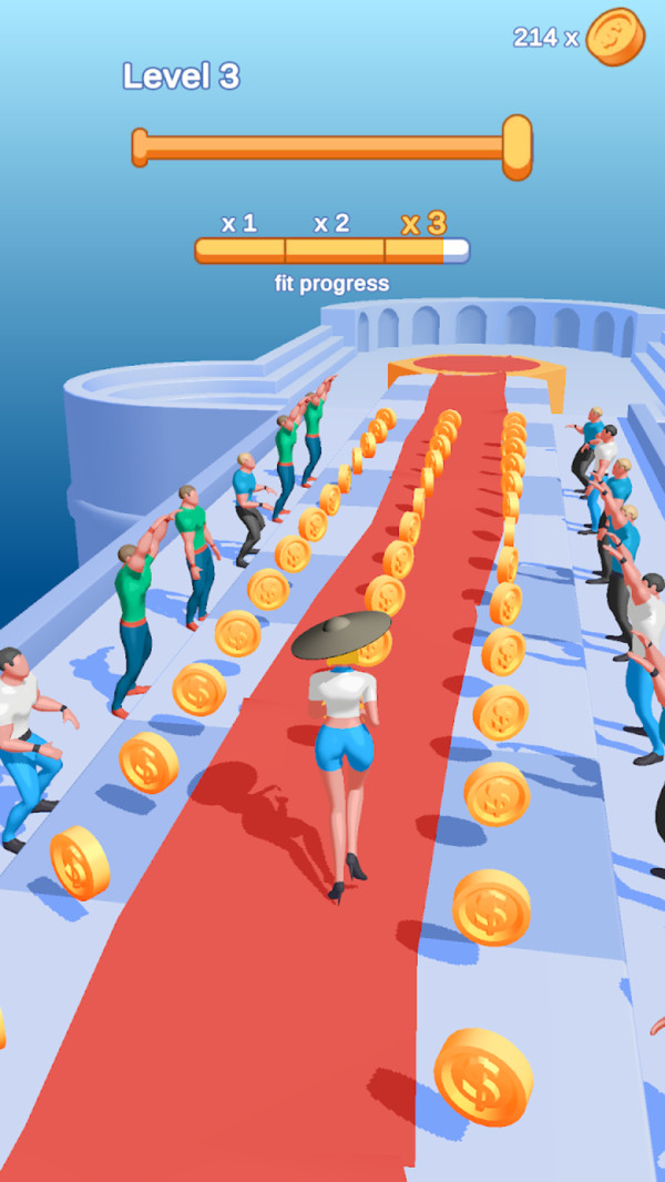 3D赛跑截图