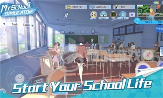 青春校园模拟器