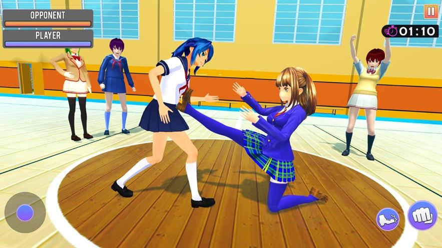 动漫女孩生活高中3D截图