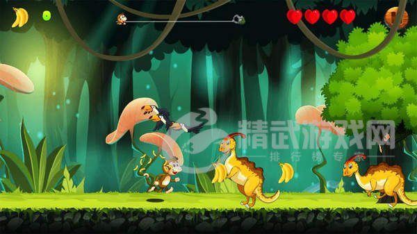 丛林猴子闯关