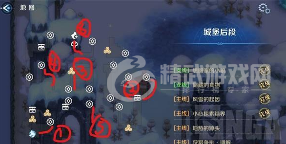 复苏的魔女3-17通关路线是什么 复苏的魔女3-17通关路线一览