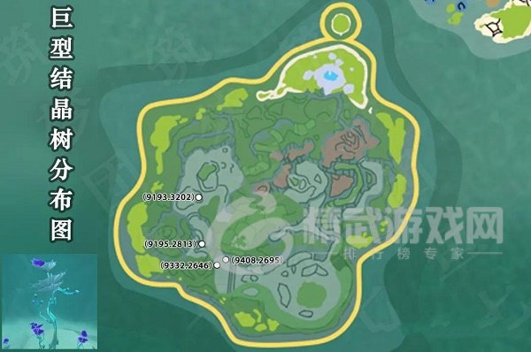 创造与魔法巨型结晶树在哪 创造与魔法巨型结晶树位置介绍