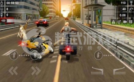 摩托车打架