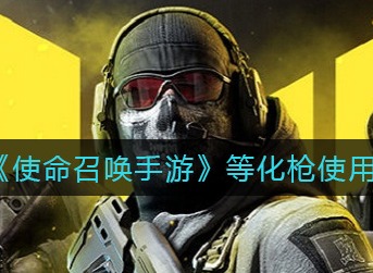 使命召唤手游等化枪怎么用 使命召唤手游等化枪使用攻略