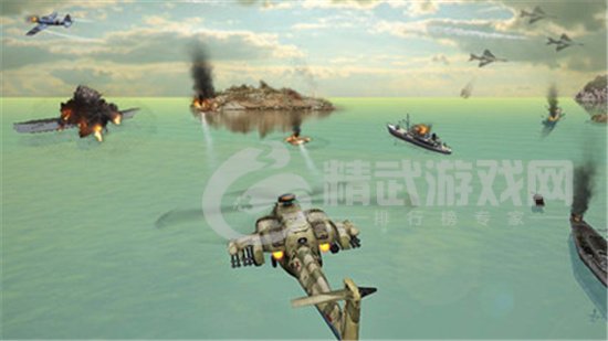 直升机空袭