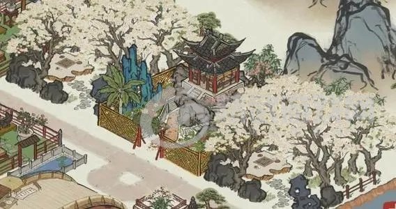 江南百景图春花店铺在哪？春花店铺位置一览图片1