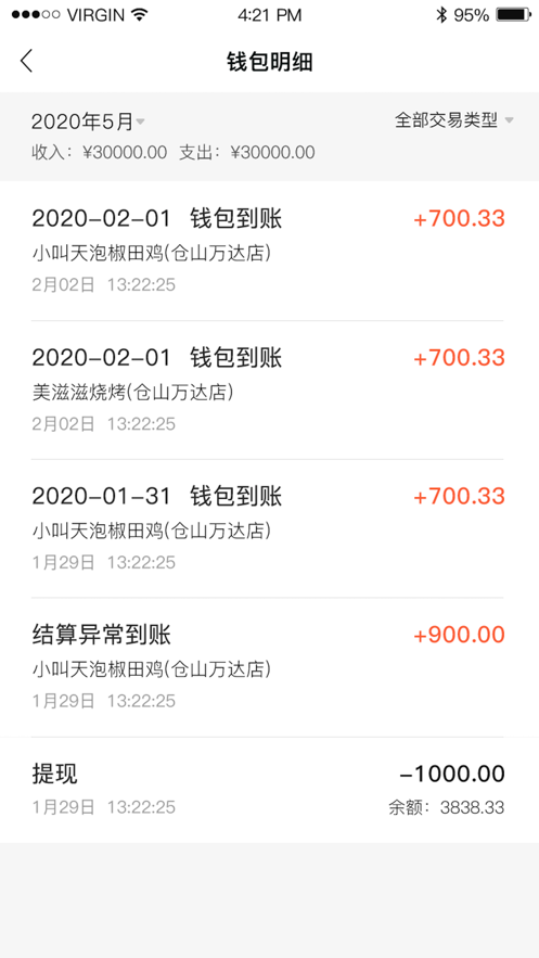优店圈商家端截图