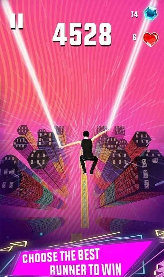 天空跳线跑酷截图