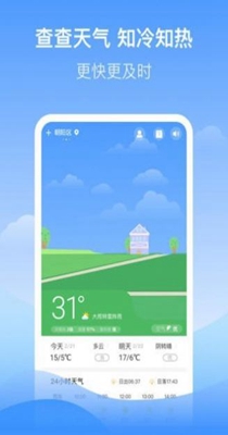 幸运天气预报截图