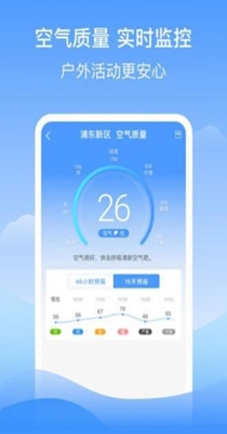 幸运天气预报截图