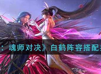 斗罗大陆魂师对决白鹤怎么配队 斗罗大陆魂师对决白鹤阵容搭配推荐