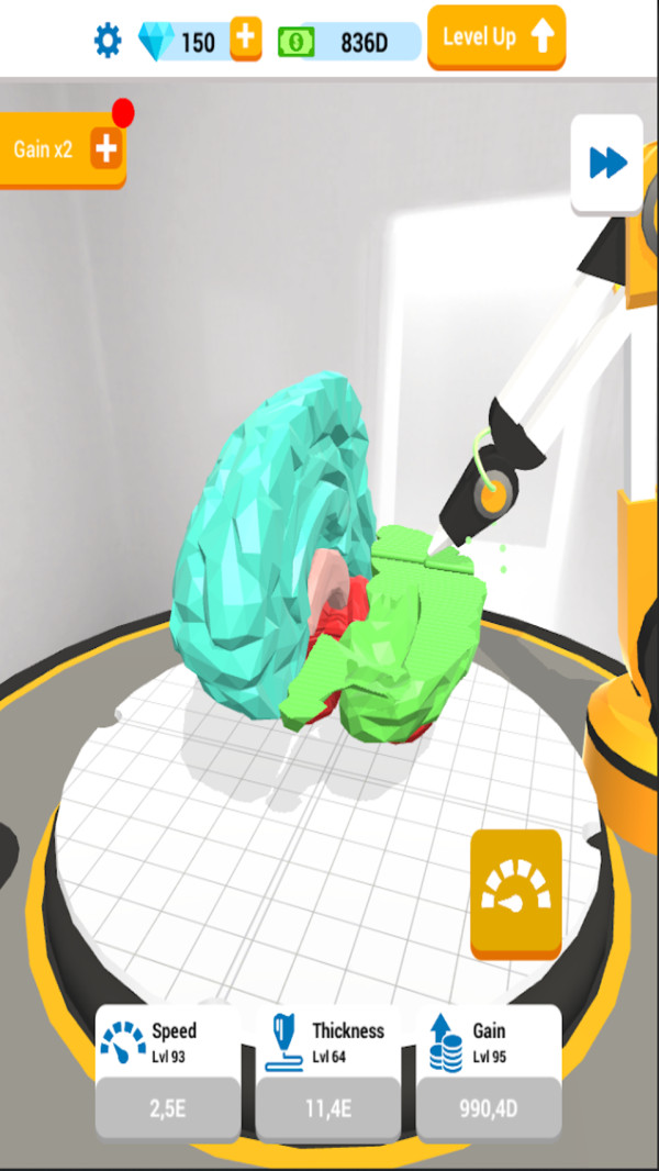 闲置的3D打印机截图