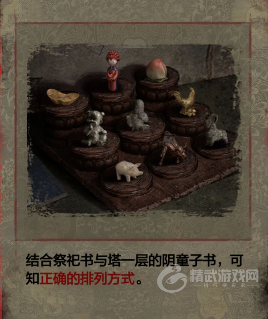 纸嫁衣2奘铃村神鬼仙怎么摆 纸嫁衣2奘铃村神鬼仙摆放攻略