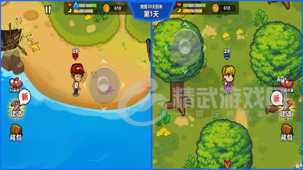 双人海岛求生