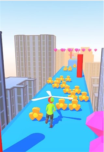 直升机小子跑酷截图