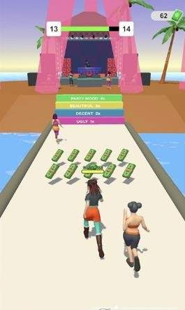 派对女孩3D截图
