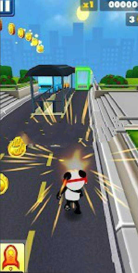 熊猫跑步终结者截图