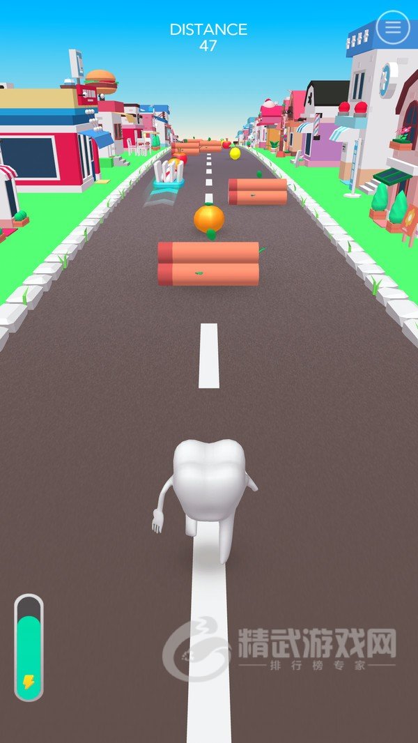 牙齿人跑酷