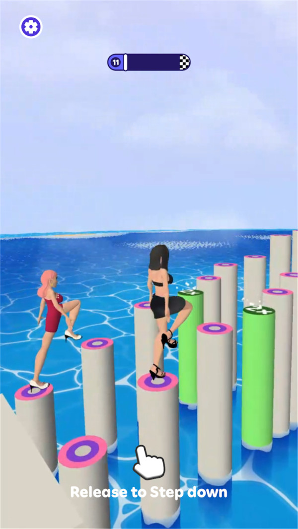 小姐姐看路截图