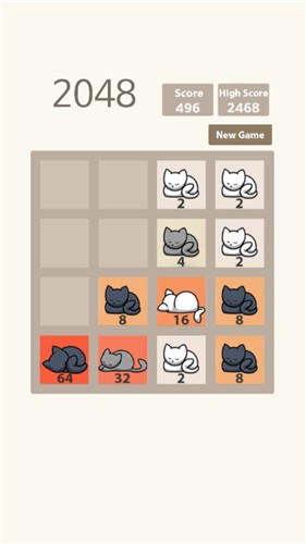 2048猫咪版截图