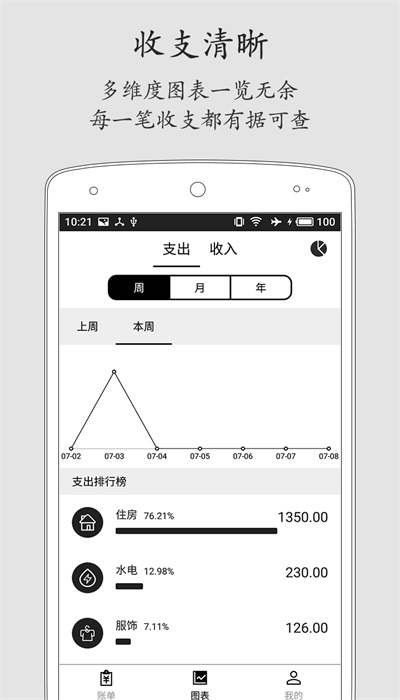 极简记账截图