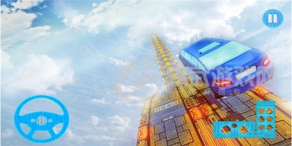 极端赛车高速行驶