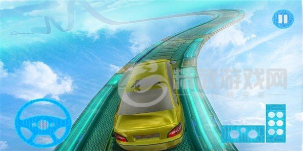 极端赛车高速行驶