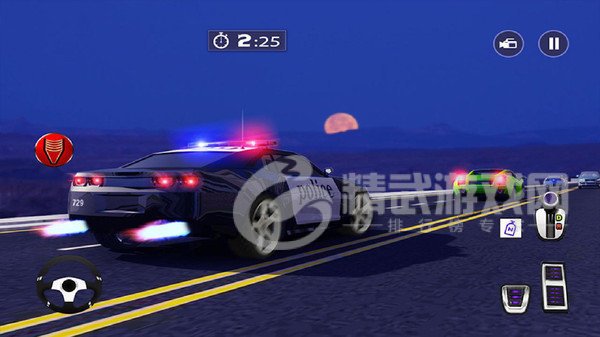 警官公路追逐