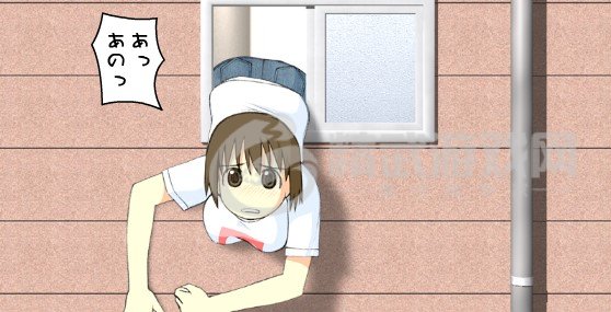 卡在窗户的女孩