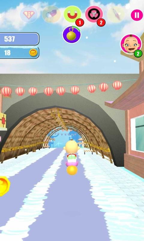 婴儿雪地酷跑截图