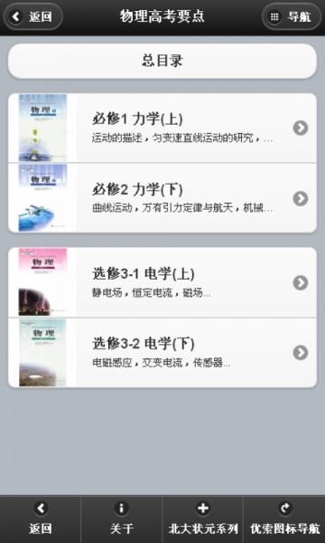 物理高考要点截图