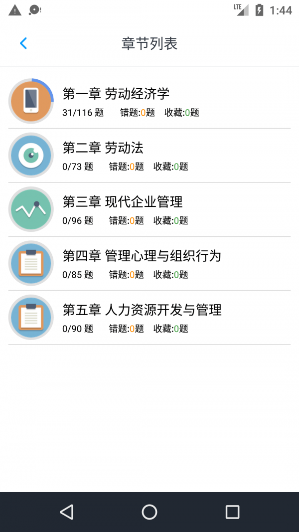 人力资源一级题集截图