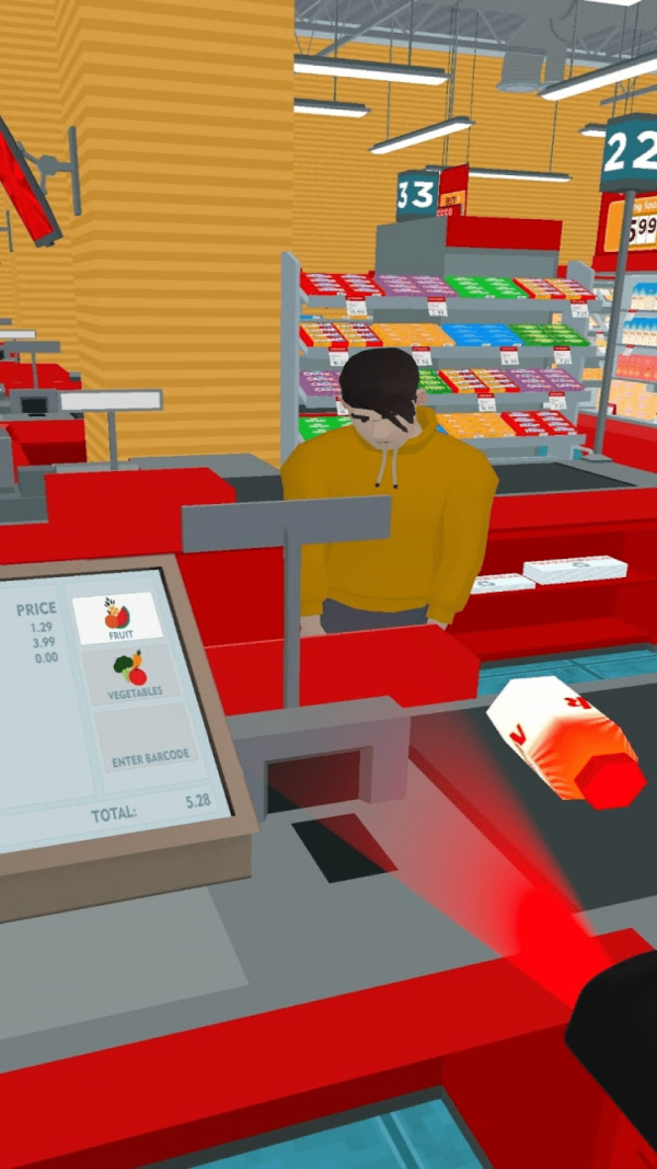 商店收银员截图