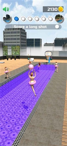 泳池投篮截图