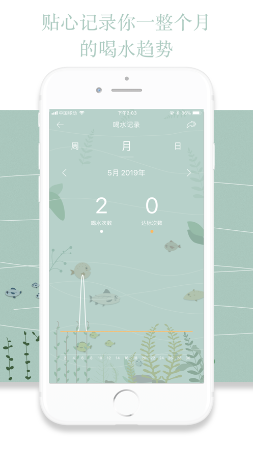 鱼塘喝水提醒截图
