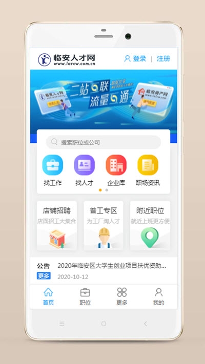 临安人才网截图
