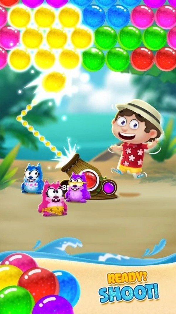 海滩泡泡龙截图