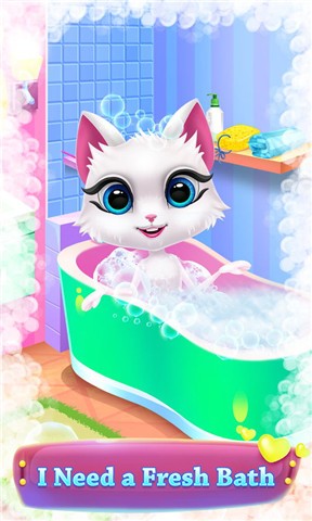 凯蒂猫独角兽洗澡截图