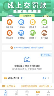 123123违章查询截图