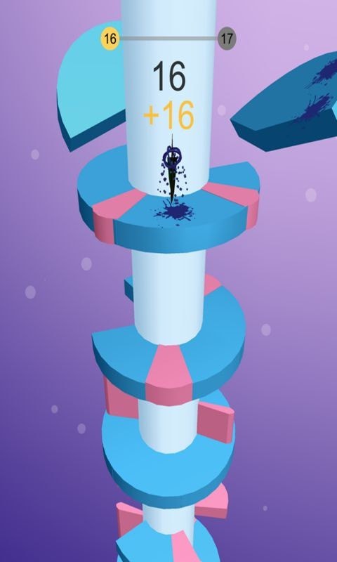 旋转跳一跳游戏截图