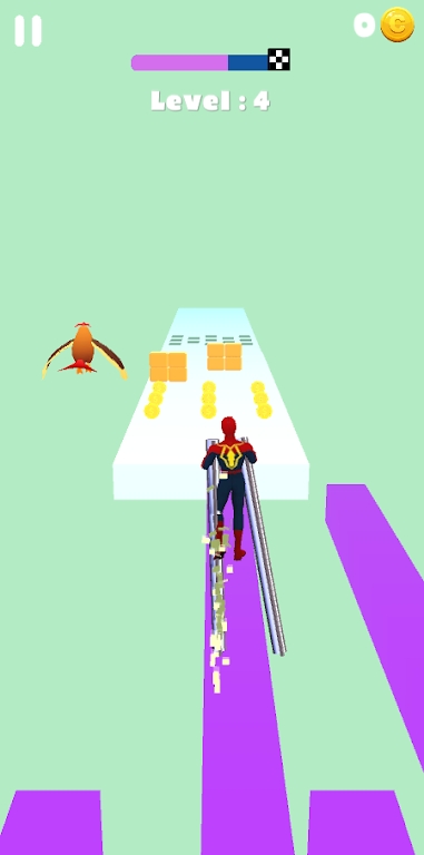 蜘蛛侠踩高跷截图