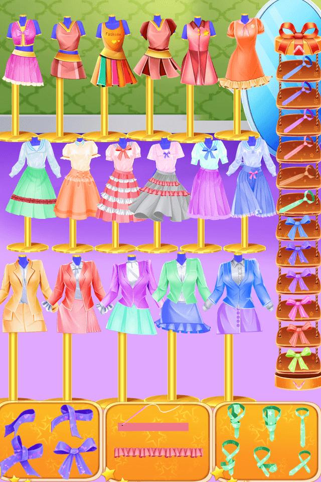 校服设计截图