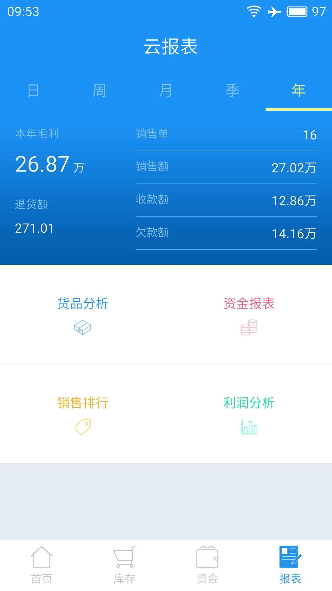 云进销存截图