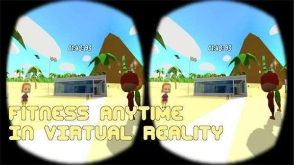 运动健身VR演示截图